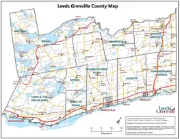 Leeds Grenville County Map