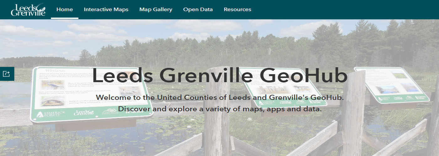 Leeds Grenville GeoHub image